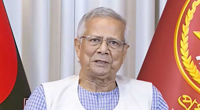 অন্তর্বর্তী সরকারের প্রধান উপদেষ্টা ড. মুহাম্মদ ইউনূস
