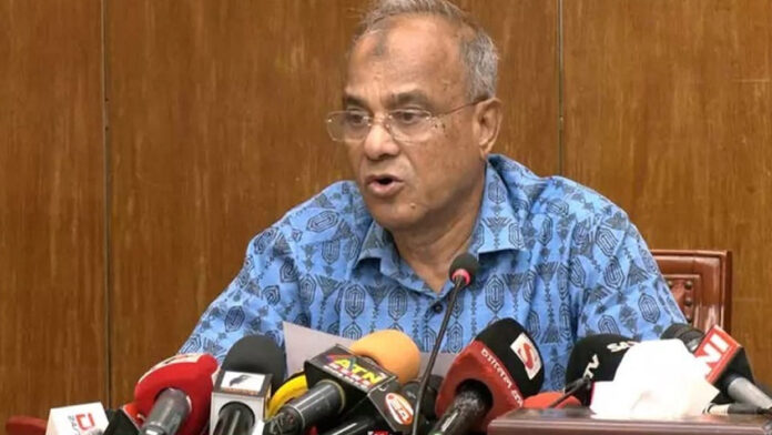 স্বরাষ্ট্র উপদেষ্টা জাহাঙ্গীর আলম চৌধুরী