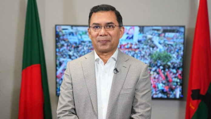 বিএনপির ভারপ্রাপ্ত চেয়ারম্যান তারেক রহমান