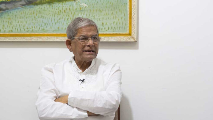 বিএনপি মহাসচিব মির্জা ফখরুল ইসলাম আলমগীর