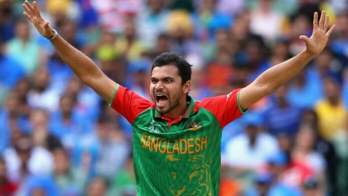 সাবেক অধিনায়ক মাশরাফি বিন মুর্তজা সাবেক অধিনায়ক মাশরাফি বিন মুর্তজা
