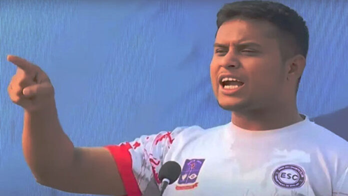 এনসিপির দক্ষিণাঞ্চলের মুখ্য সংগঠক হাসনাত আব্দুল্লাহ এনসিপির দক্ষিণাঞ্চলের মুখ্য সংগঠক হাসনাত আব্দুল্লাহ