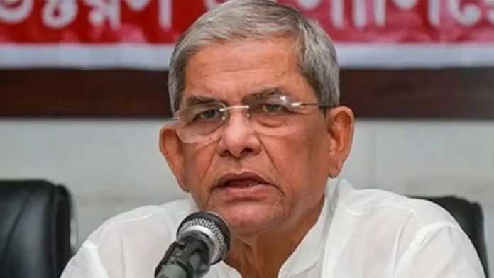 বিএনপি মহাসচিব মির্জা ফখরুল ইসলাম আলমগীর