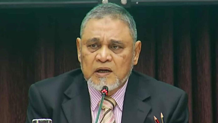 প্রধান নির্বাচন কমিশনার (সিইসি) এএমএম নাসির উদ্দিন