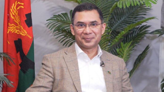 বিএনপির ভারপ্রাপ্ত চেয়ারম্যান তারেক রহমান।