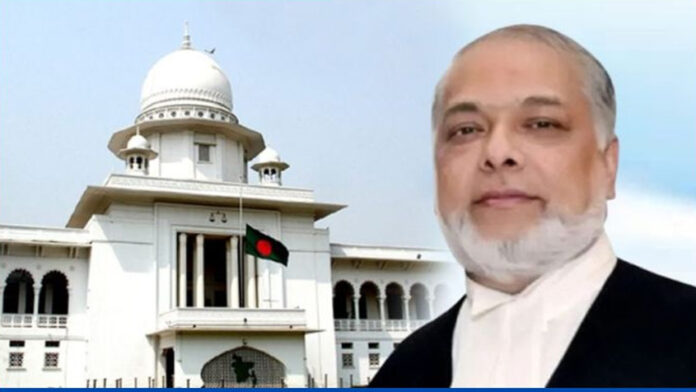 প্রধান বিচারপতি জুবায়ের রহমান চৌধুরী