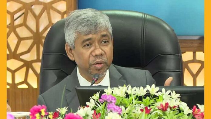 জাতীয় রাজস্ব বোর্ডের চেয়ারম্যান মো. আবদুর রহমান খান