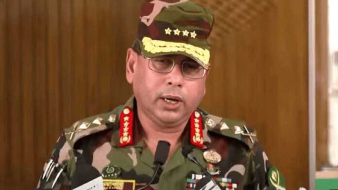 সেনাবাহিনী প্রধান জেনারেল ওয়াকার-উজ-জামান