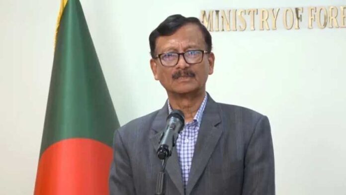 পররাষ্ট্র উপদেষ্টা মো. তৌহিদ হোসেন