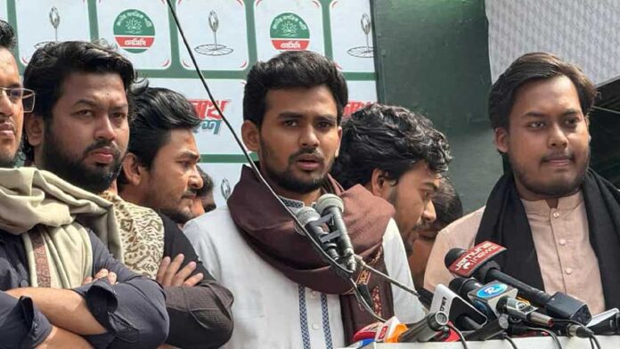 কেন্দ্রীয় নির্বাচন পরিচালনা কমিটির চেয়ারম্যান আসিফ মাহমুদ সজীব ভুঁইয়া