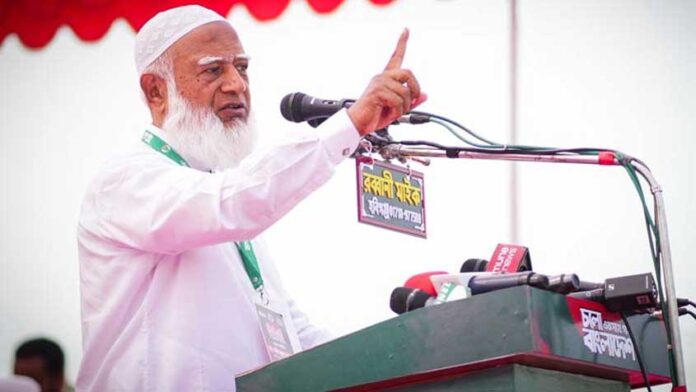 বিরোধী দলীয় নেতা ও বাংলাদেশ জামায়াতে ইসলামীর আমির ড. শফিকুর রহমান