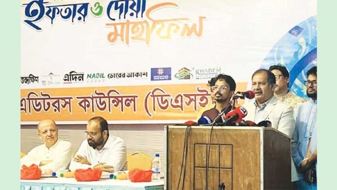 তথ্য ও সম্প্রচারমন্ত্রী জহির উদ্দিন স্বপন