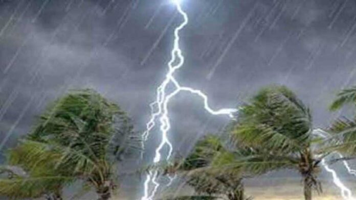 কালবৈশাখী ও বজ্রসহ বৃষ্টি