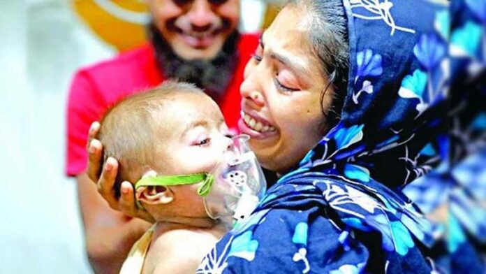 হামের উপসর্গ নিয়ে ২৪ ঘণ্টায় আরও ৪ শিশুর মৃত্যু