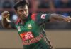 রুবেল হোসেন বিদায় নিলেন আন্তর্জাতিক ক্রিকেট থেকে জাতীয় দলের ক্রিকেটার রুবেল হোসেন
