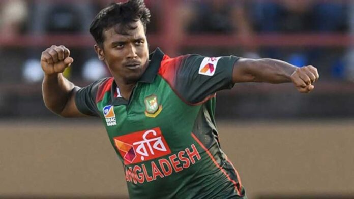 জাতীয় দলের ক্রিকেটার রুবেল হোসেন