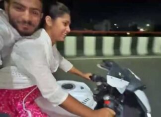 লেডি বাইকার ইকরার মৃত্যু হল সড়ক দুর্ঘটনায় লেডি বাইকার ইকরা ও তার বন্দু