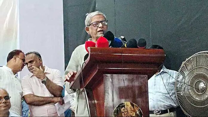 স্থানীয় সরকার, পল্লী উন্নয়ন ও সমবায়মন্ত্রী মির্জা ফখরুল ইসলাম আলমগীর