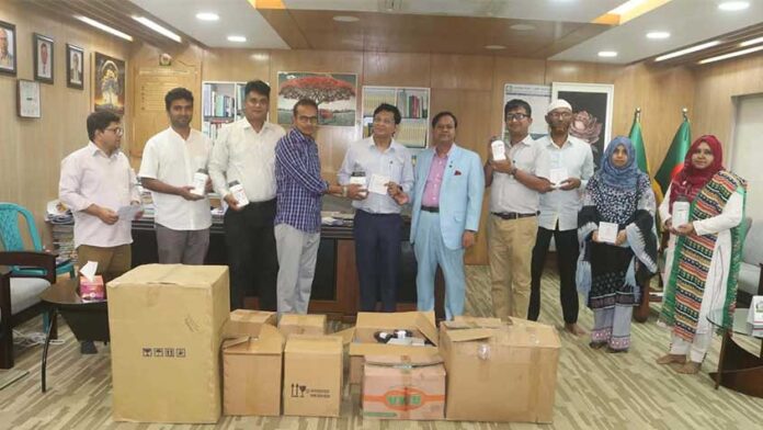 গোবিপ্রবিতে ৯ বিভাগে কেমিক্যাল সরবরাহ ও মেডিকেল সেন্টারে নতুন সরঞ্জাম সংযোজন