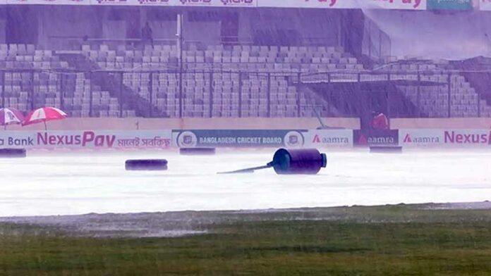 বৃষ্টির কারণে খেলা শুরু হতে দেরি হবে