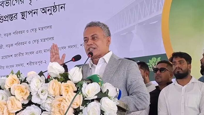 সড়ক পরিবহন ও সেতু মন্ত্রী শেখ রবিউল আলম