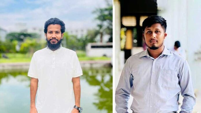 সভাপতি সাইদুর রহমান ও সাধারণ সম্পাদক সাব্বির হোসেন