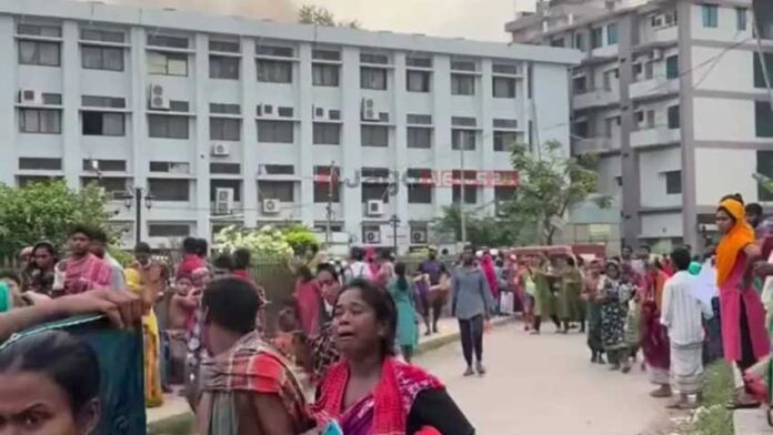 খুমেক হাসপাতালে ভয়াবহ আগুন,