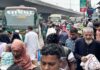 ঈদের দ্বিতীয় দিনেও ঘরমুখো মানুষের ভিড