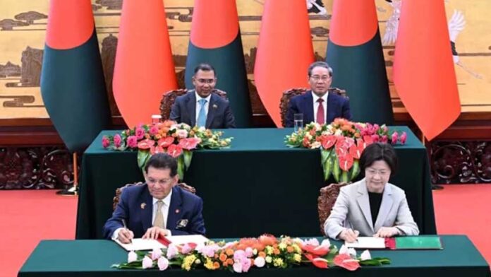 চীনের প্রধানমন্ত্রীর সঙ্গে তারেক রহমানের বৈঠকে ২ চুক্তিসহ ১৩ সমঝোতা স্মারক সই