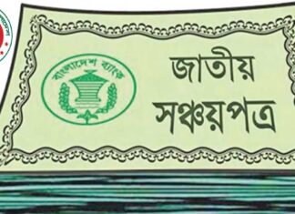 সঞ্চয়পত্রের মুনাফার হার অপরিবর্তিত রেখে প্রজ্ঞাপন জারি করেছে সরকার সঞ্চয়পত্রের মুনাফার হার অপরিবর্তিত রেখে প্রজ্ঞাপন জারি
