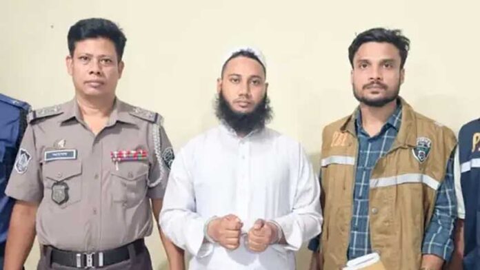 গ্রেপ্তার হওয়া মো. ওয়াহিদ শেখ (৫৪)
