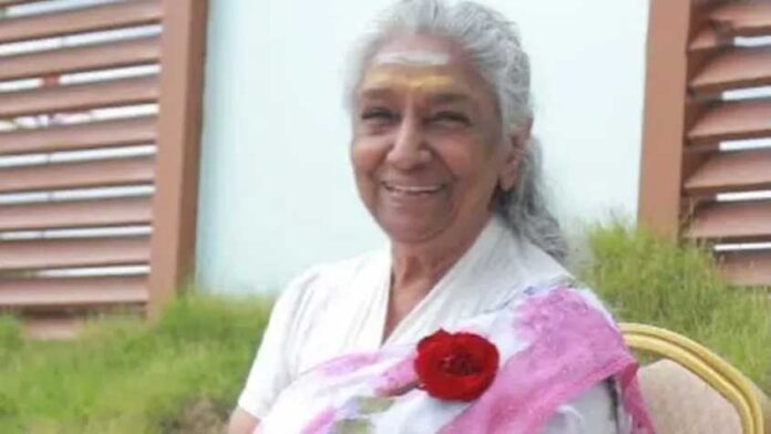 কিংবদন্তি কণ্ঠশিল্পী এস জানকী