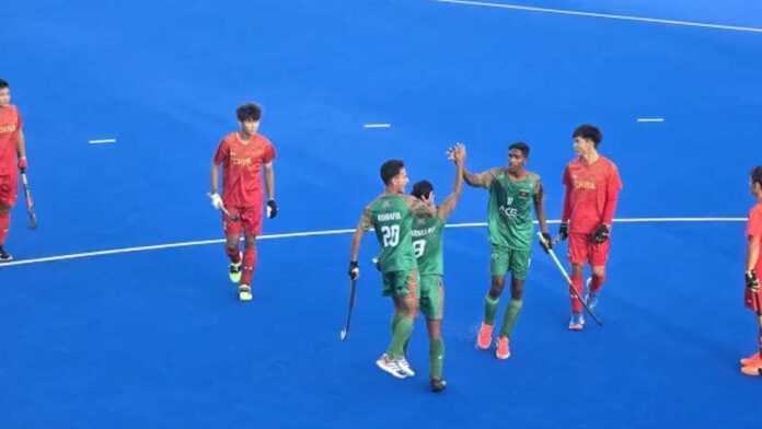 দুইবার এগিয়ে গিয়েও চীনের কাছে হারল বাংলাদেশ